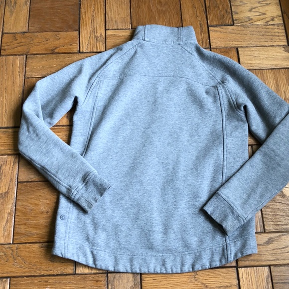 Lululemon Full Zip Gray Sweatshirt - Picture 6 of 6